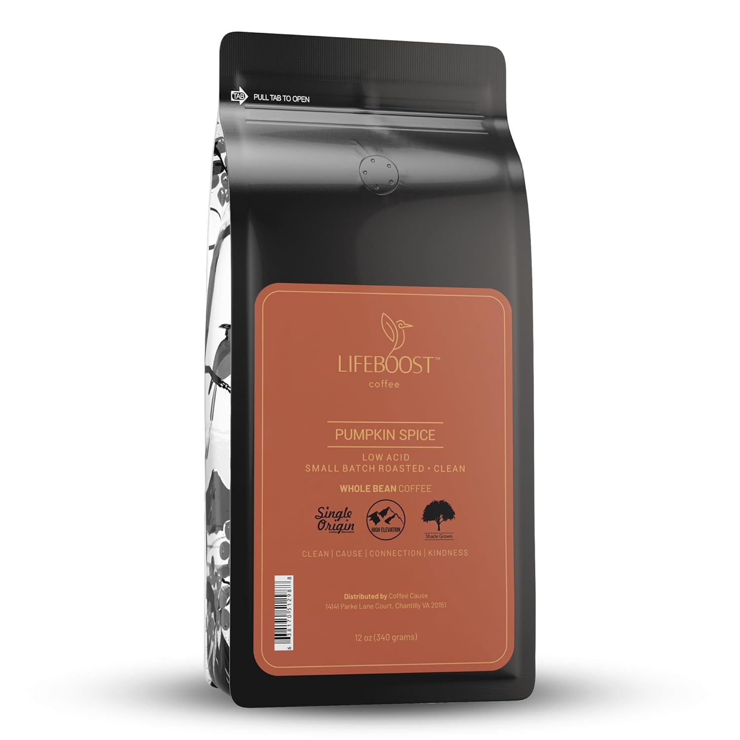 Lifeboost Pumpkin Spice Coffee