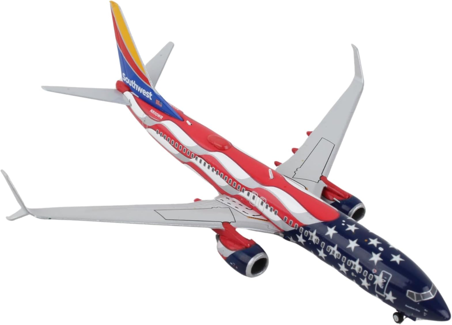 GJSWA2039 Southwest Airlines Boeing 737-800 "Freedom One N500WR; Scale 1:400