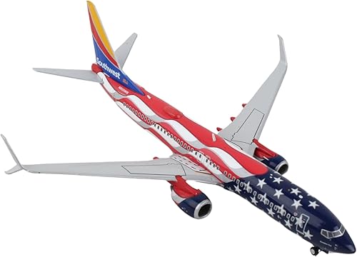 Miniatura 5 de GeminiJets G2SWA1042F Southwest Airlines Boeing 737-800 Freedom One N500WR Flaps Down escala 1200
