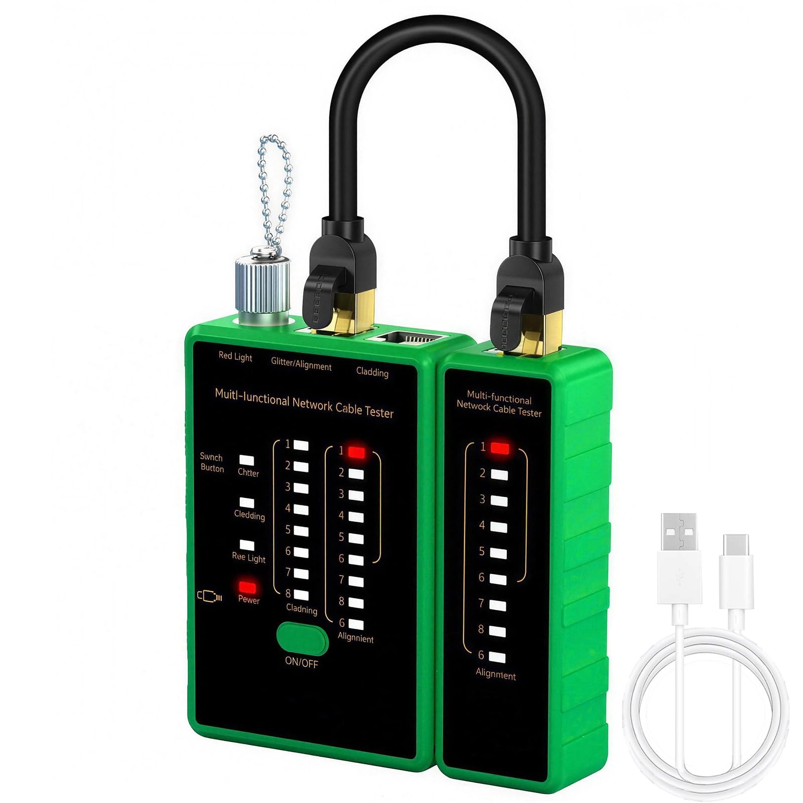 Network Cable Tester & VFL Fiber Optic - Test Cables Now -1