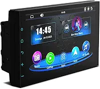 Central Multimídia 7pol Universal Mp5 CarPlay Android Auto Espelhamento Android IOS