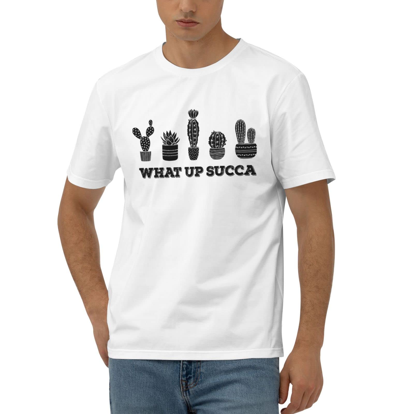 What Up Succa t-shirt drôle à offrir pour homme et femme taille 2XL