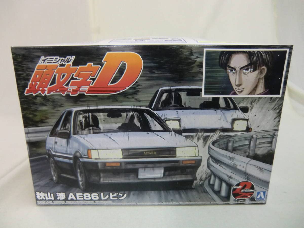 Amazon.co.jp: 1：24 イニシャル頭文字D 秋山渉 AE86レビン