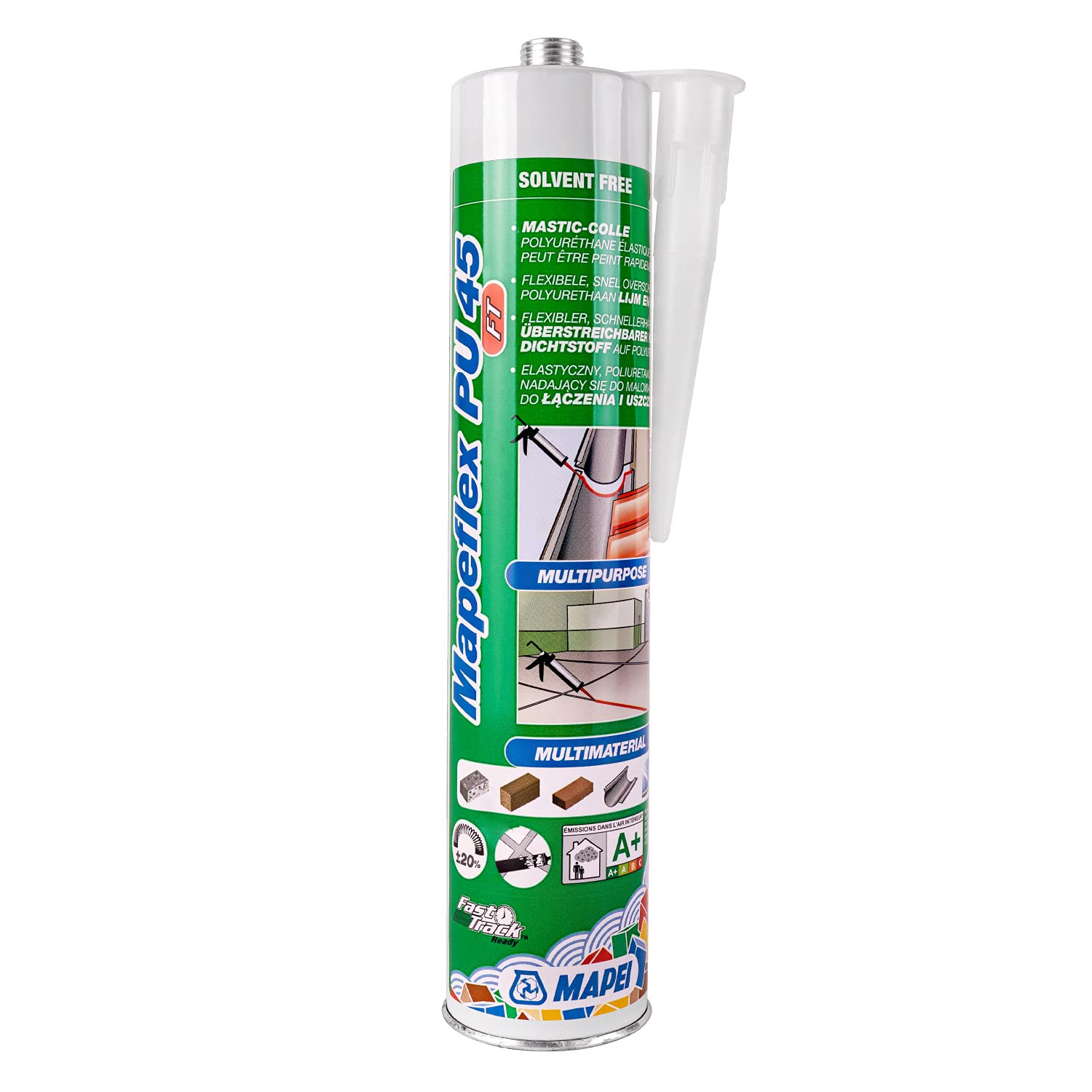 Szybkotwardniejący uszczelniacz poliuretanowy MAPEI MAPEFLEX PU45 FT 300ml (Szary 111)