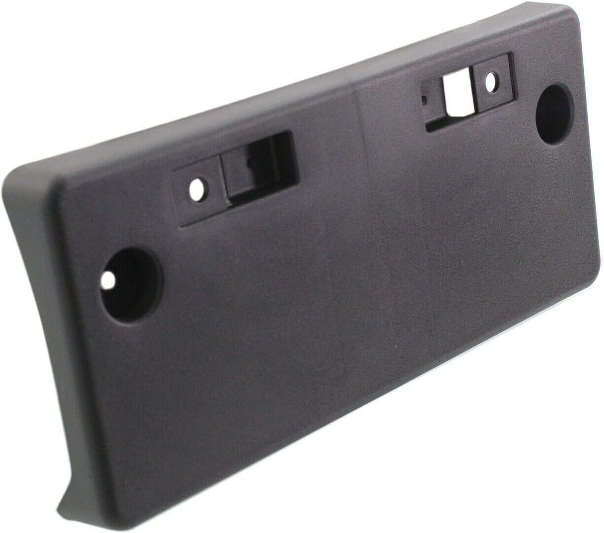 I-Match Auto Parts Front License Plate Frame Bracket Tag Holder Replacement for 2012-2014 Nissan Versa Sedan 962103BA0A NI1068113 - Durable Plastic, Black