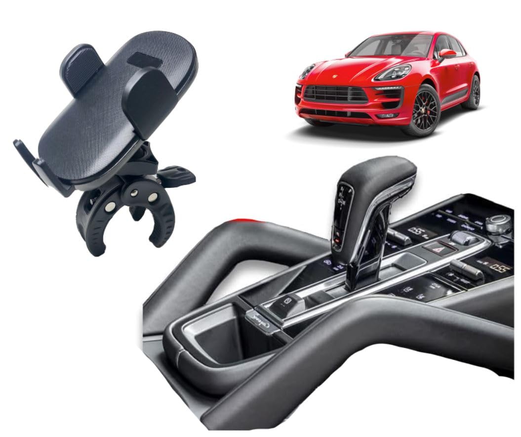 Phone Holder Console Mount for Porsche Cayenne - Clamp on | Magnetic | Compatible with Magsafe | Perfect Interior Accessory or a Gift