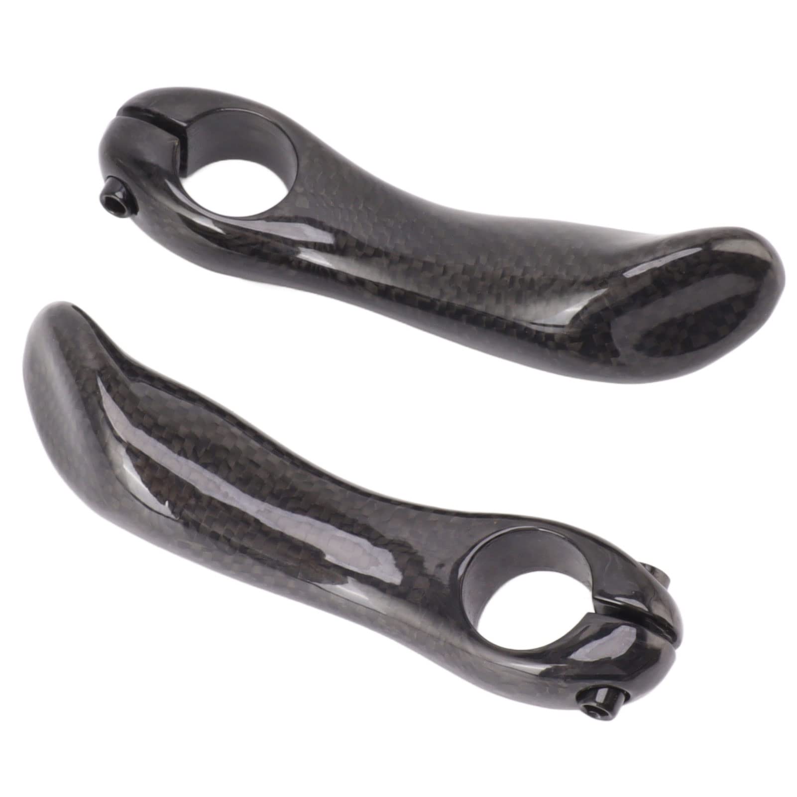 per manubrio ausiliario bici, riduce la stanchezza, presa comoda, per manubrio bici in fibra di carbonio, design leggero, impugnatura ergonomica, installazione facile, (Opaco)