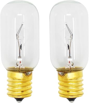 UpStart Components 2-Pack Replacement Light Bulb for LG LMV2031ST Microwave | Compatible LG 6912W1Z004B Light Bulb