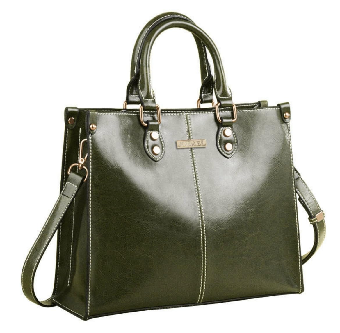 Bolsos de piel auténtica para mujer, bolso de hombro, bolso cruzado, para el trabajo, escuela, negocios, viajes, regalos para mujeres, gran capacidad, con cremallera, correas ajustables y