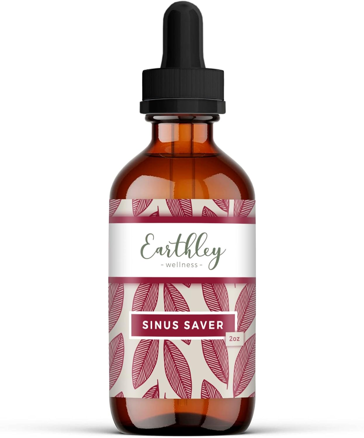 Earthley Wellness Sinus Saver, Natural Remedy, Free of Allergens, Parabens, and Preservatives, Helps Boost Vitamin C (2 oz.)
