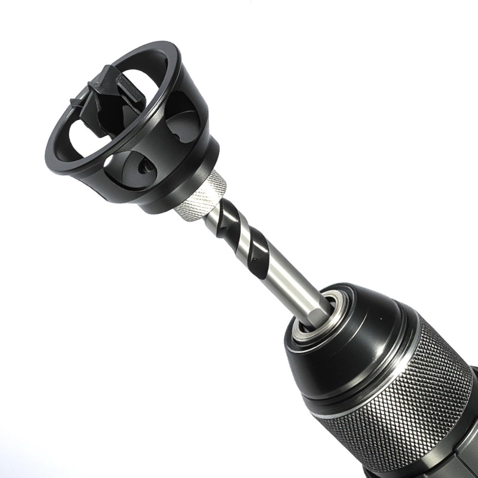 Localisateur de poinçon à angle droit pour stopper les perçages instables