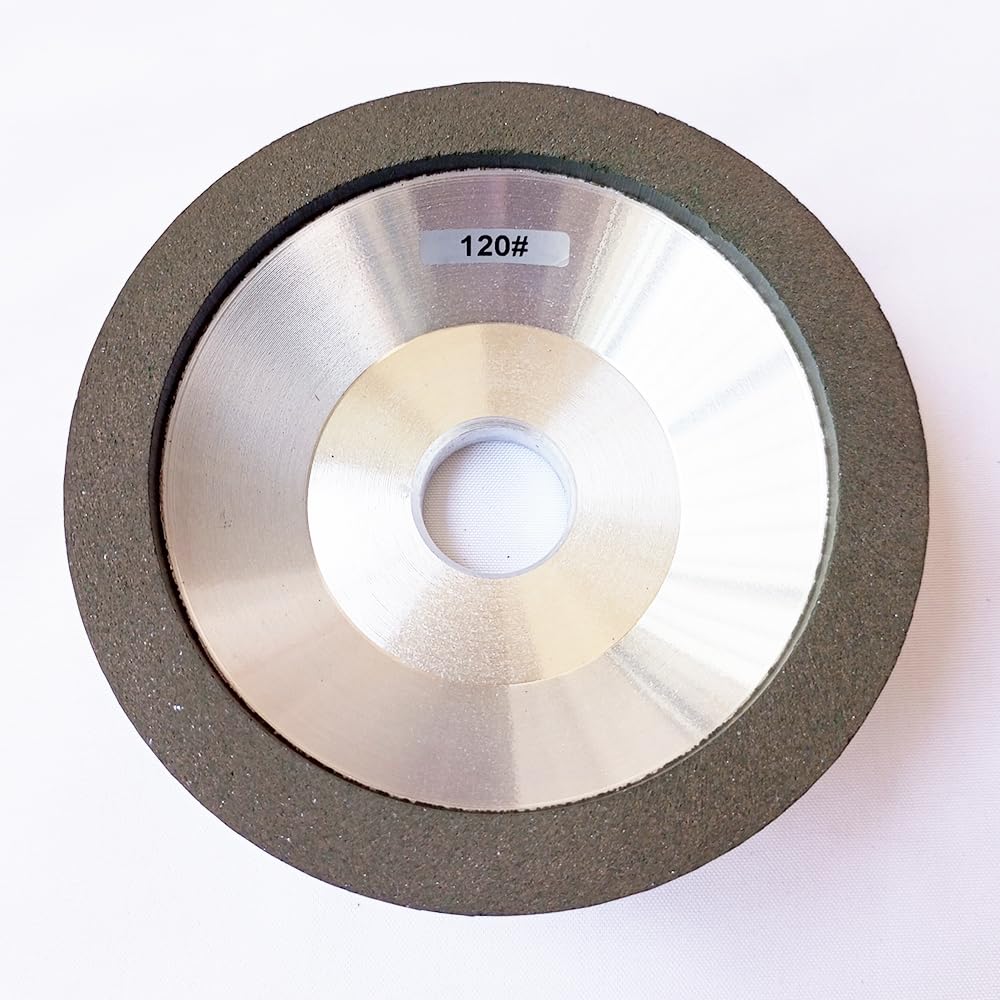 4 inch CBN Grinding Wheel Disc Bowl Shape Resin Bond for High-Speed Steel (Grit:80#)