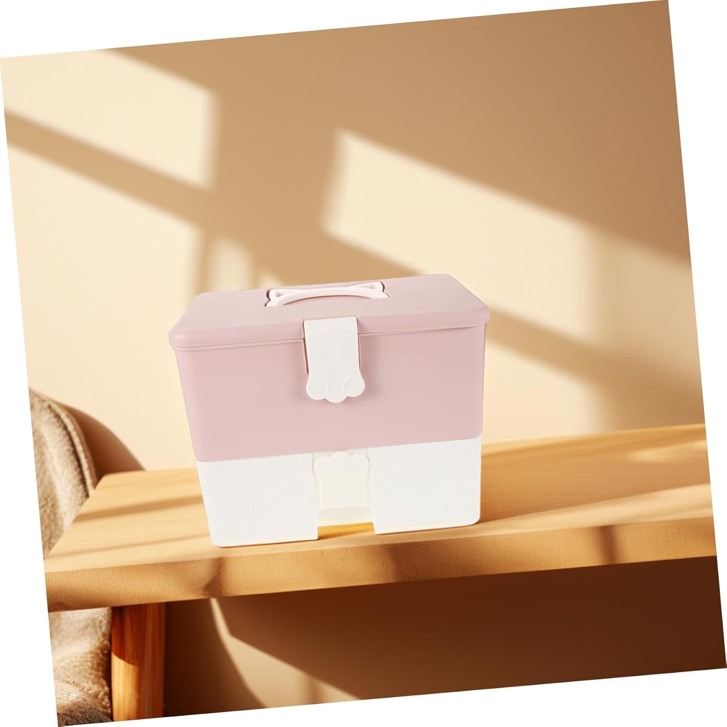 Professional Nail Case Organizer Makeup Box Storage for Nail Polish Tools Travel-Friendly