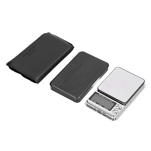 Miniatura 6 de Báscula de joyería de alta precisión, datos precisos, carga USB, pantalla LCD, mini báscula electrónica portátil para oro, collar, cocina,