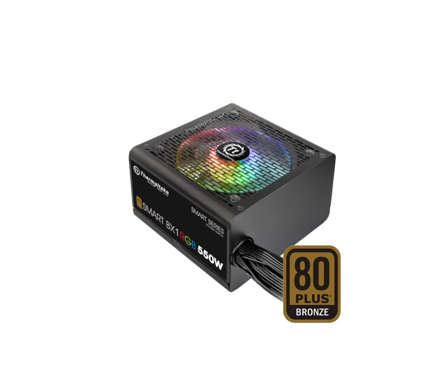 Thermaltake Smart BX1 RGB 550 W PC zasilacz sieciowy 80 Plus, certyfikat brązu