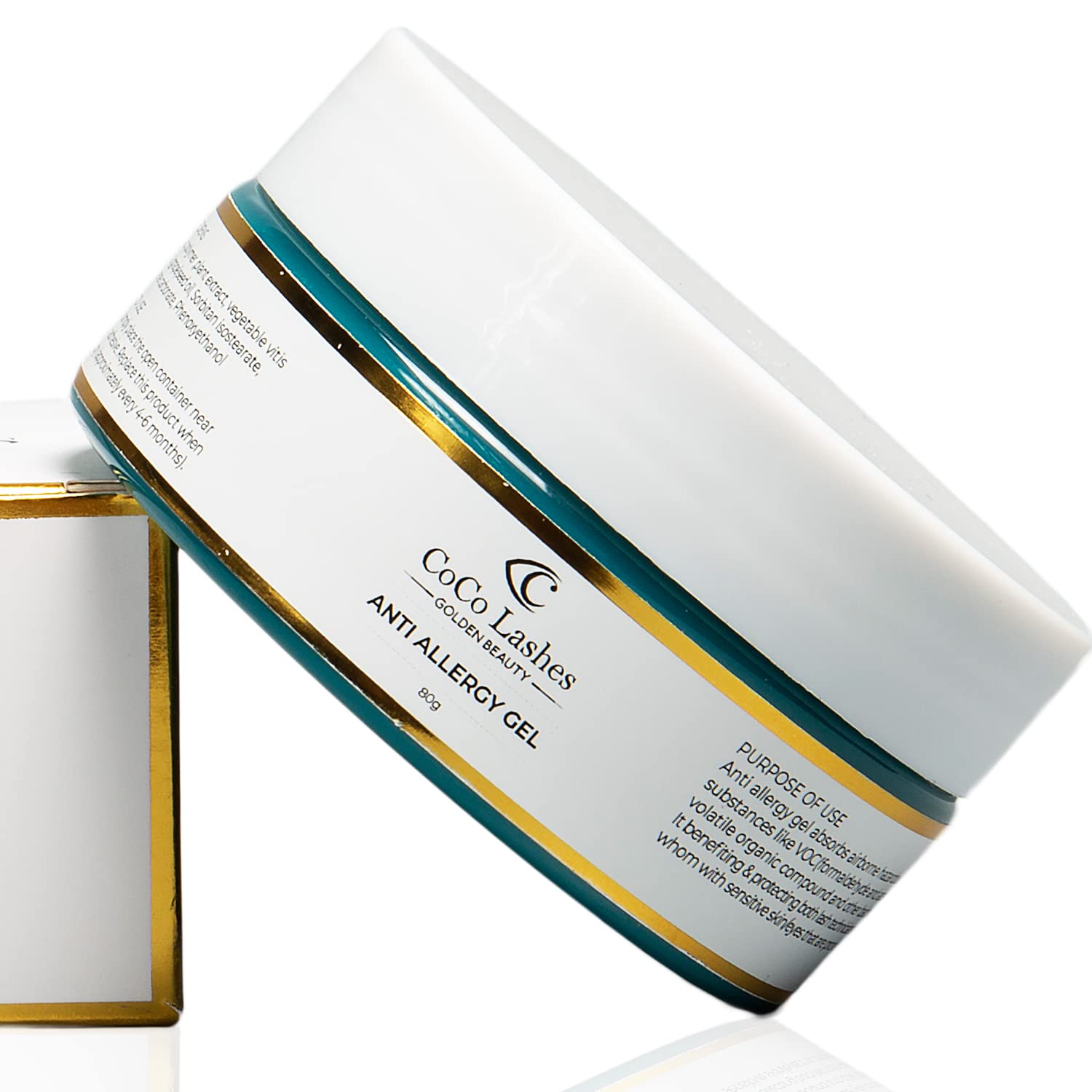 CoCo Lashes by Golden Beauty Anti Allergy Gel For Eyelash Extensions Sensitive Eyes