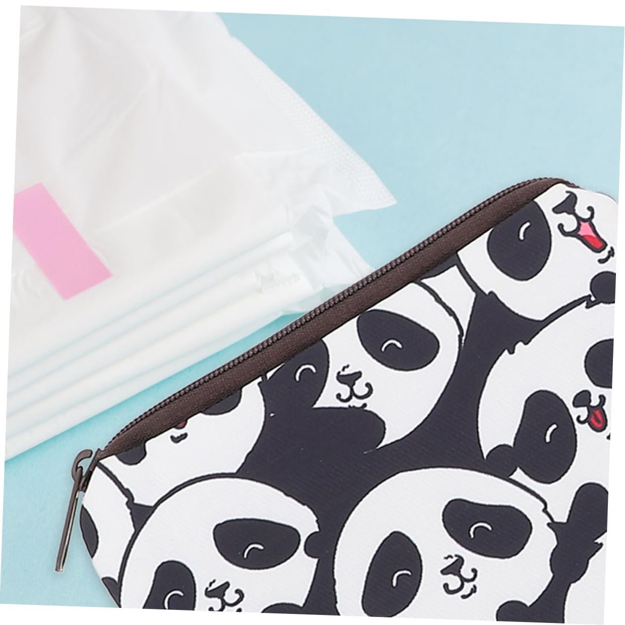 FOMIYES 20 Stk Aufbewahrungsbeutel für Damenbinden Tamponbeutel Tasche für Stillmatten für Mädchen Reisebehälter aufbewahrungstasche Damenbindentasche kleiner Artikelbehälter Polyester