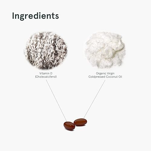 Miniatura 5 de Puori Paquete de suplemento de aceite de pescado Omega 3 y vitamina D3, para la función muscular, la salud ósea, el apoyo inmunológico y la