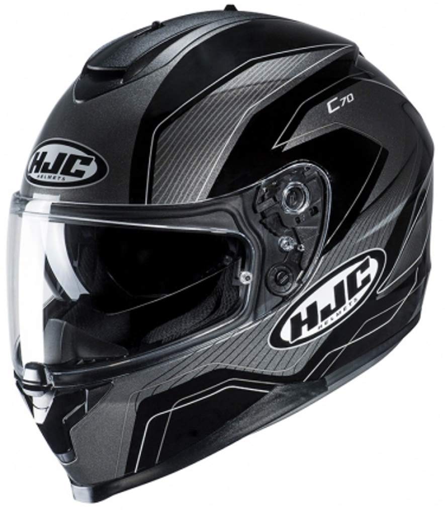 HJC Motorcycle helmets C70 LIANTO MC5, Noir/Anthracite, M