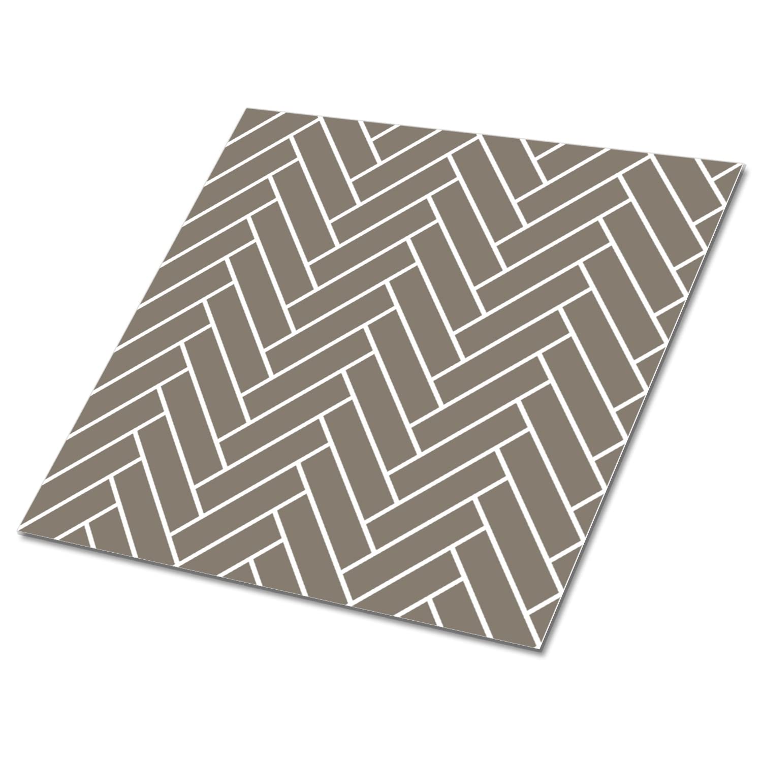 Baldosas autoadhesivas PVC suelo azulejos Decormat 30x30cm revestimiento vinílico espiga