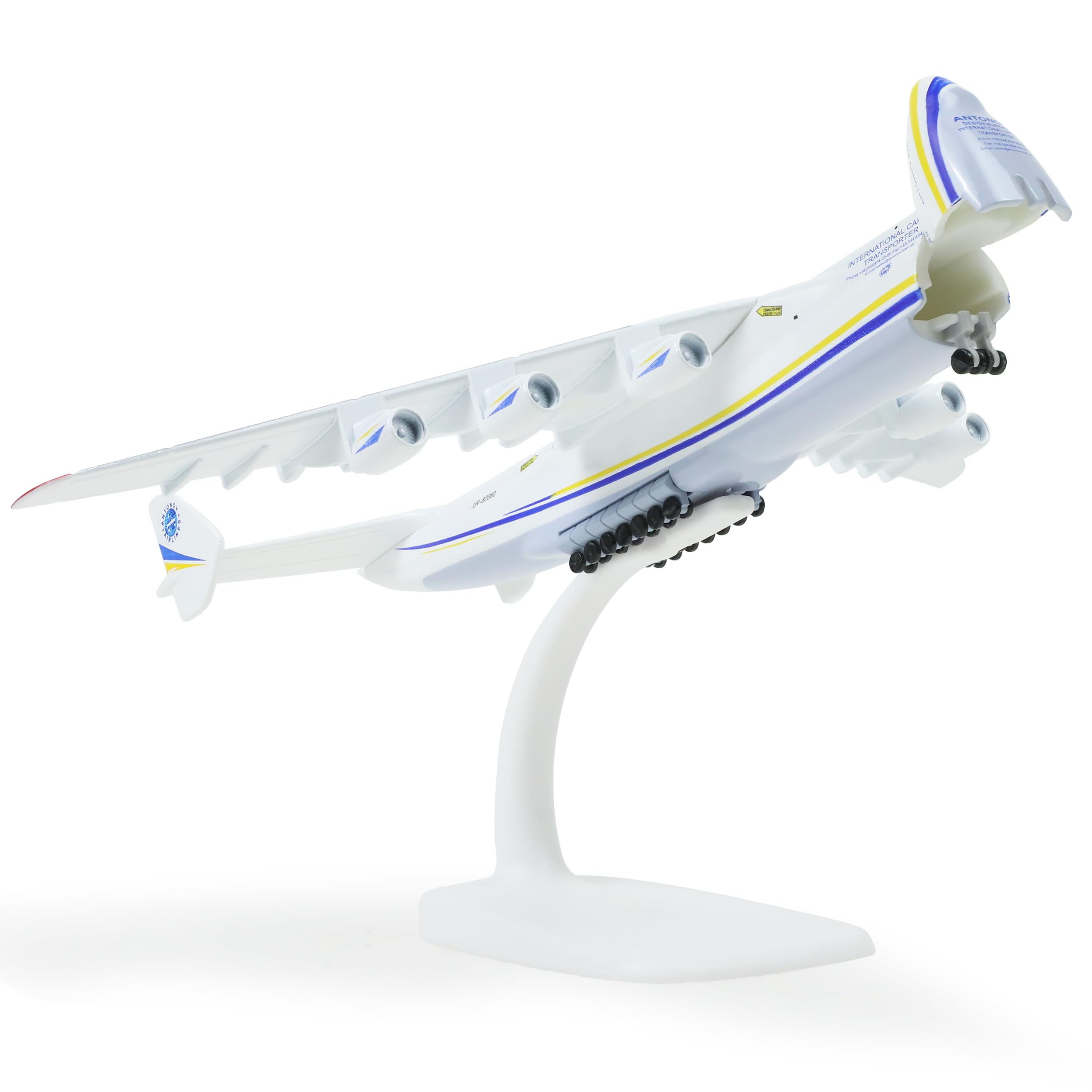 QIYUMOKE 1/400 An-225 Airplane Model – 30 Cm (Ukrainian Livery)