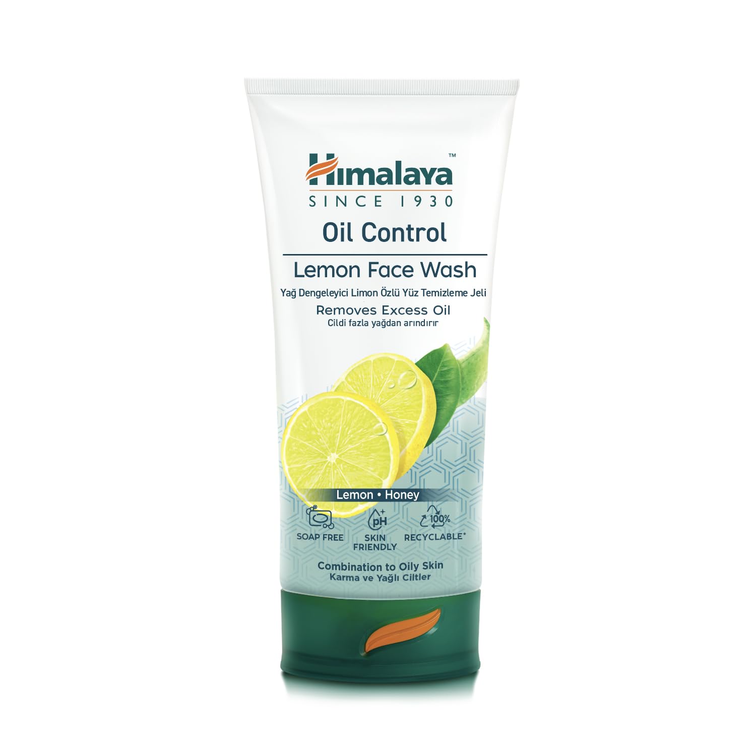 Himalaya Since 1930 Yağ Dengeleyici Yüz Temizleme Jeli, Bal, Limon Özü, Parabensiz, Karma Ve Yağlı Ciltler, 150 ml
