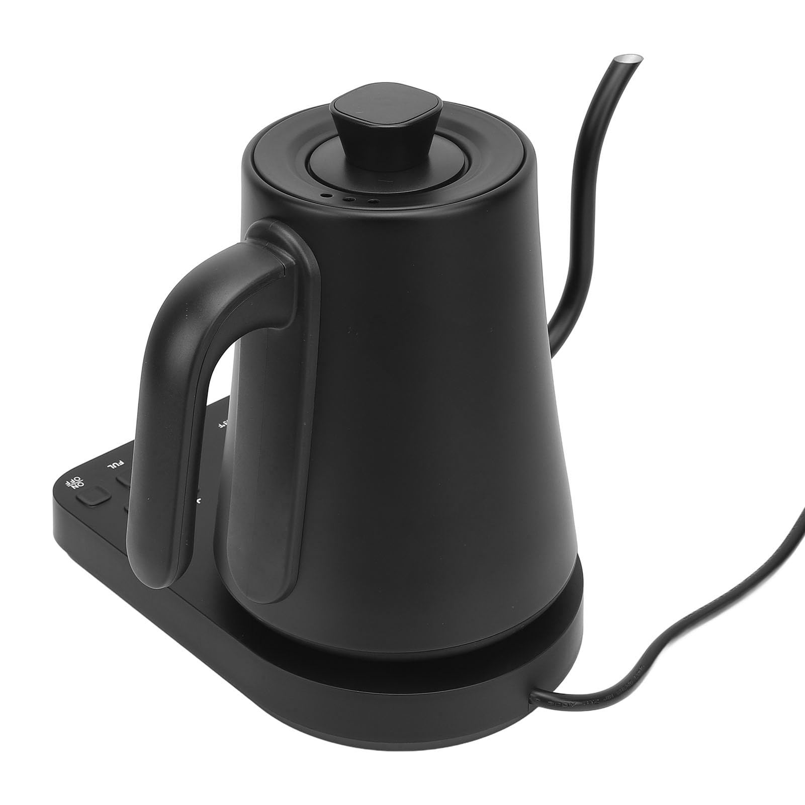 GLOGLOW Hervidor Eléctrico de Cuello de Cisne 1200W 1000ml con 5 Controles de Temperatura y Temperatura Constante, Vierte sobre el Hervidor para Preparar café té (Enchufe de la UE 220V)