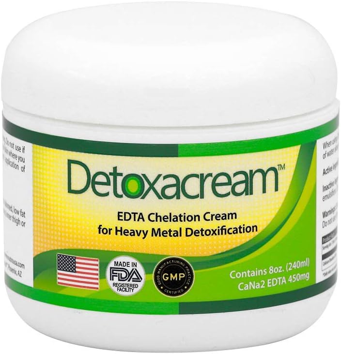 Detoxacream EDTA Heavy Metal Detox Cream Health & Household