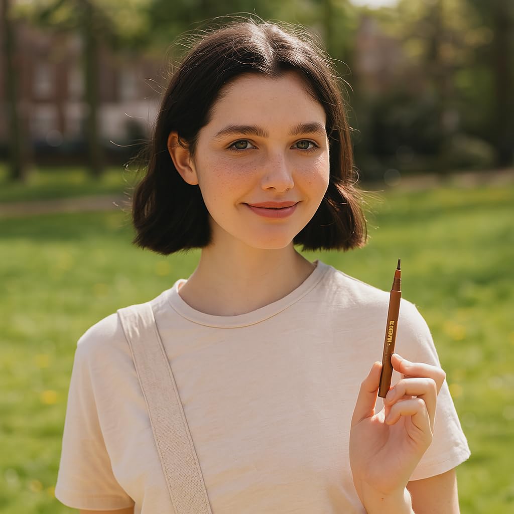 Natural, Realistic Faux Freckles with Felt Tip Applicator, Quick-Drying, Long-Lasting, Waterproof Freckle Pen - Image 4