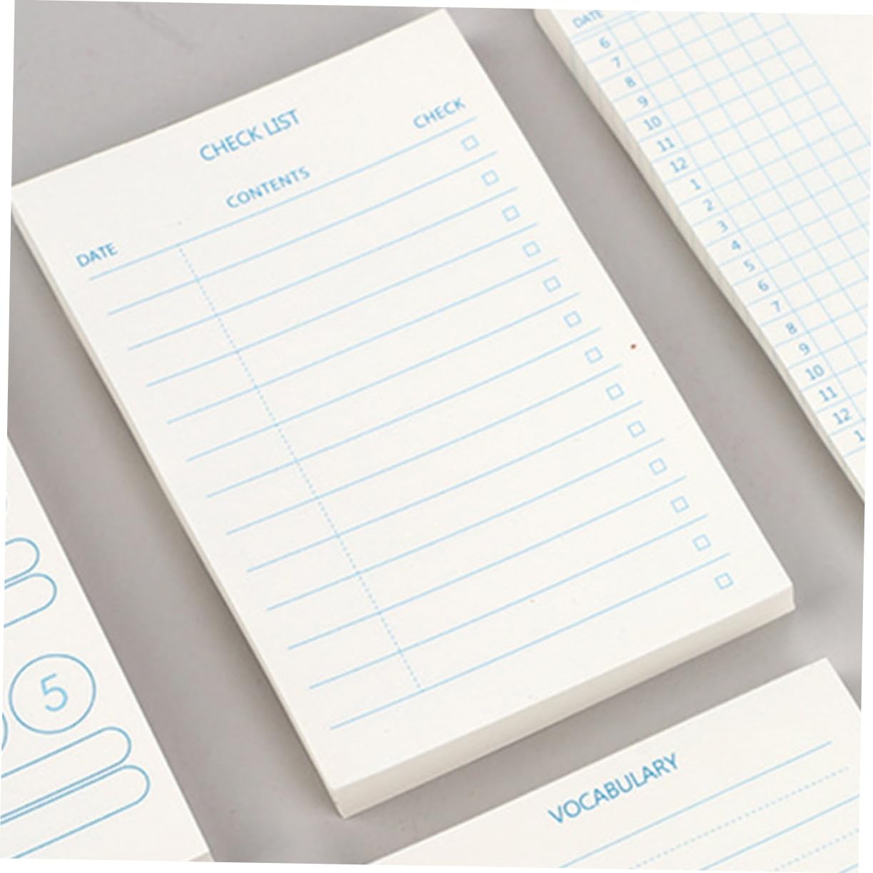 OSALADI 3 Pezzi blocco note del libro di parole minuscolo taccuino pianura taccuino tascabile pastiglie misurare comodi taccuini piccoli quaderni quaderno dello studente Memo Blocco Carta