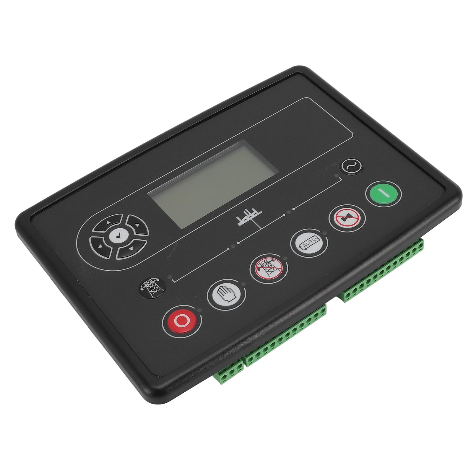Controlador de Grupo Electrógeno Función PLC de Arranque Automático Panel LCD Interfaz 485 para Monitoreo y Control Adecuado para Usuarios de Grupos Electrógenos