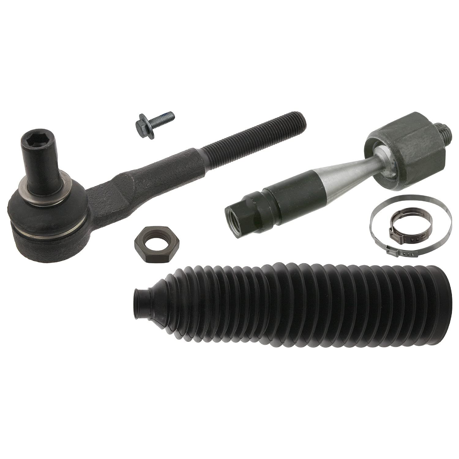 Steering Rod Assembly fits AUDI A4 B7 2.7D 05 to 09 8E0419801E 8E0419831 Febi