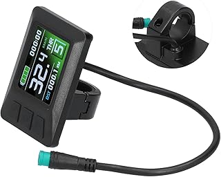 Archuu For KT-LCD7C Display, 24/36V/48V Universal EBike Display Meter, LCD Color Screen for KT-LCD7C Display, Outdoor Cycling Sports