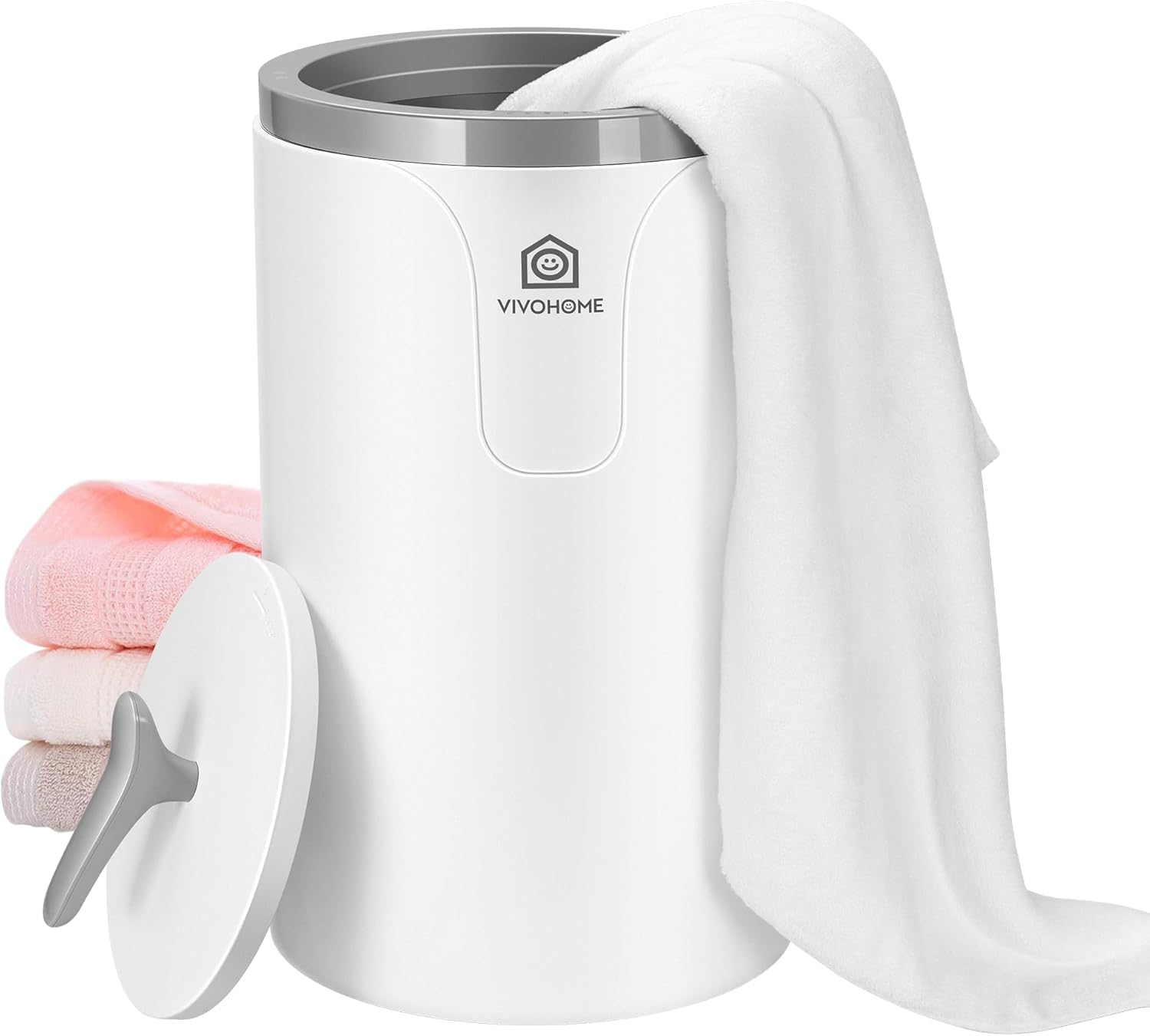 VIVOHOME 20L Towel Warmer for Bathroom, Large Towel Heater Bucket with Keep Warm Feature, Suitable for Oversized Towels, Blankets, Bathrobes