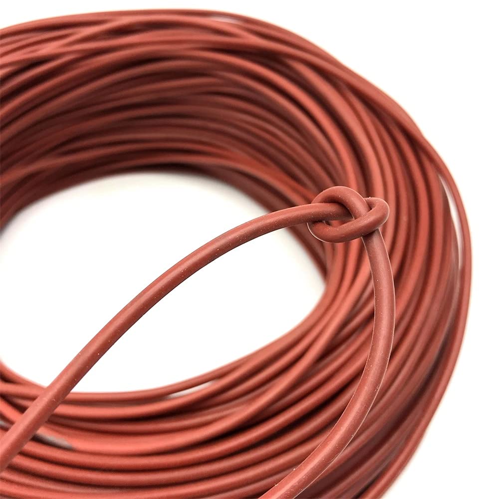 Générique Câble de Plancher Chaud Infrarouge 12K 33ohm/m Fils de Chauffage au Carbone électrique (Taille : 50m)