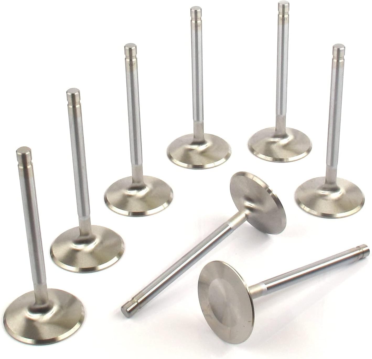 Chevy 350 400 FERREA Stainless Engine Intake Valves Set 5.30" 11/32" 2.