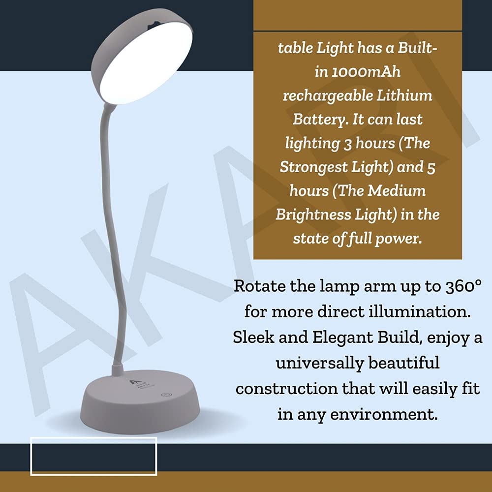 Akari AK-11T Rechargeable LED Study Lamp