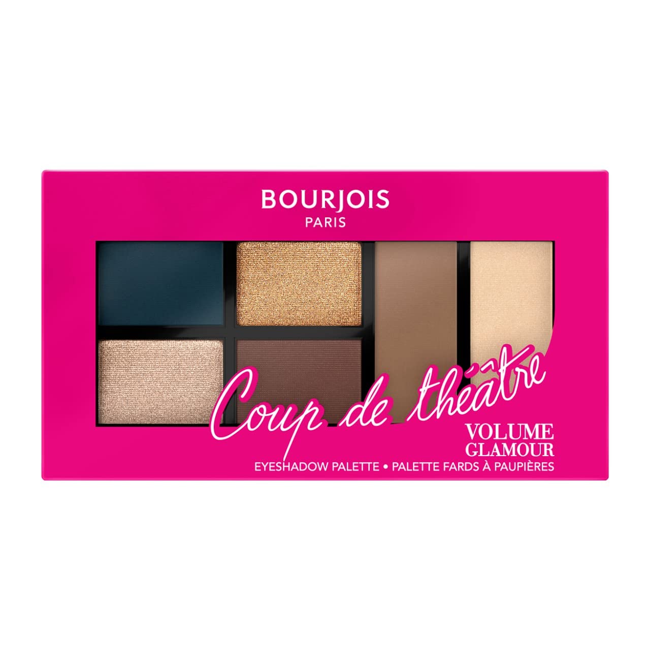 Bourjois Szminka Velvet Ink 07 + Emalia 1 Seconde 51 + paleta cieni Coup De Théatre