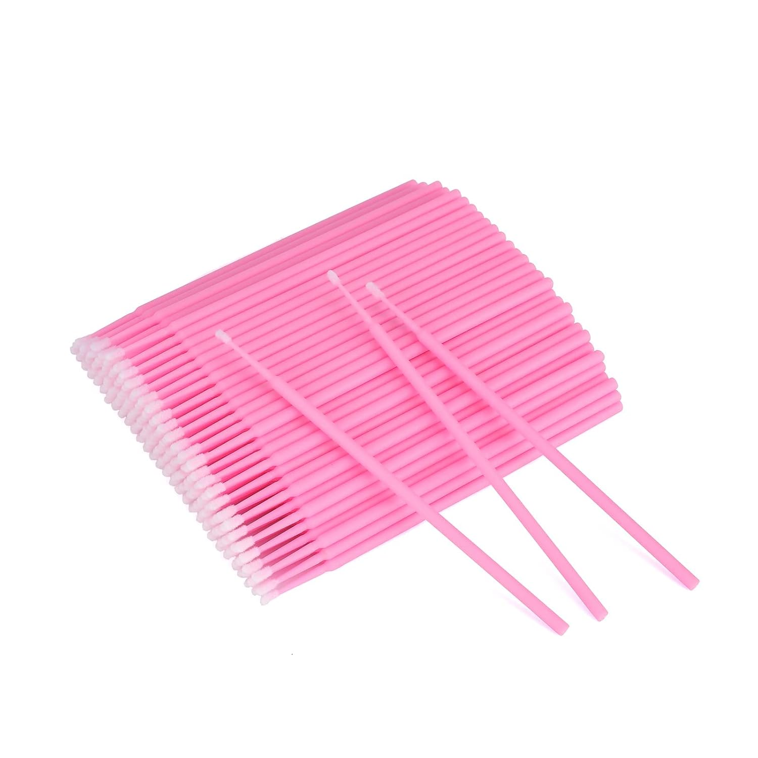 G2PLUS 400 PCS Disposable Micro Applicators, Micro Brushes for Eyelash Extensions, Makeup and Personal Care- 4 X 100PCS