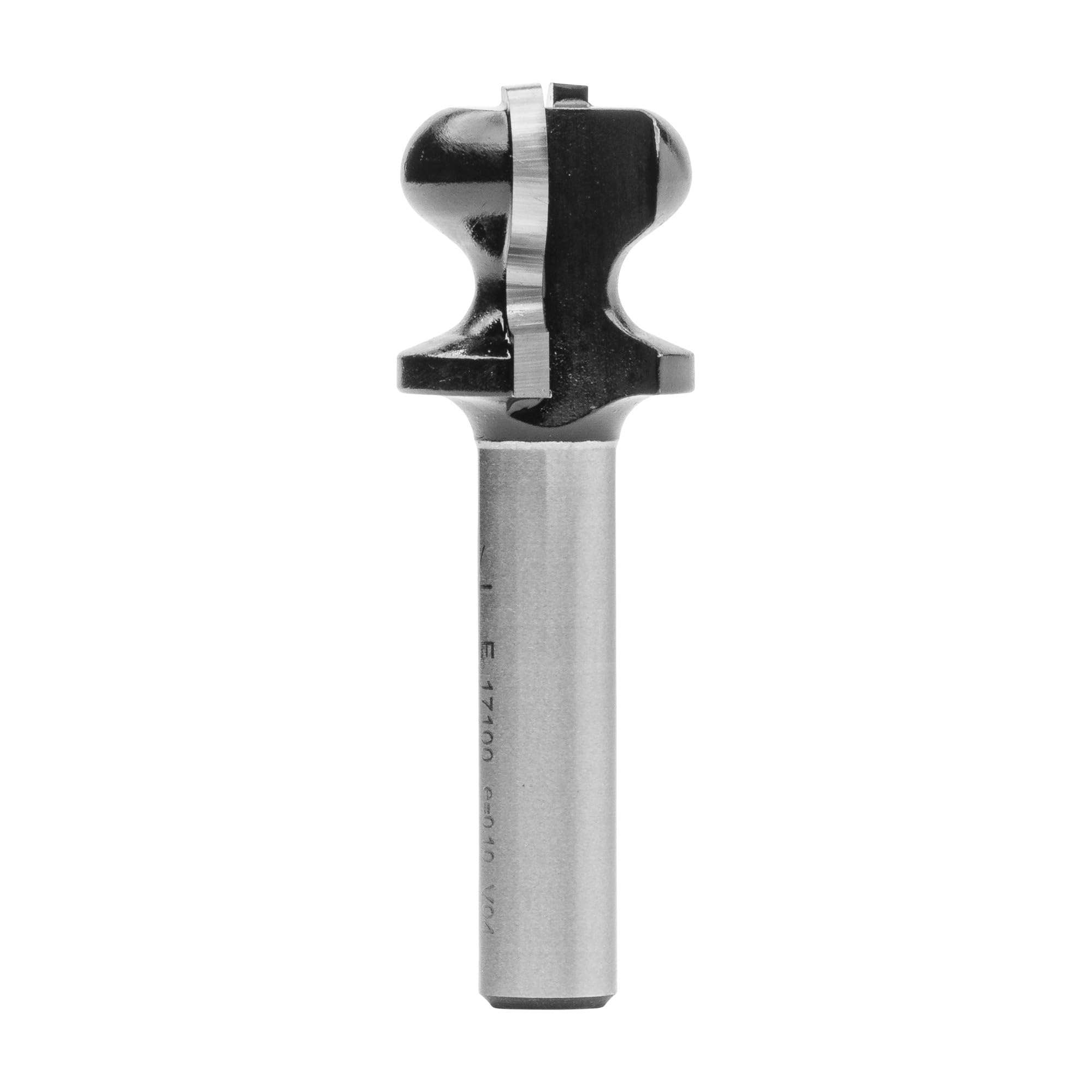 ENT 17100 Frez trzpieniowy w wegliku, chwyt (S) 8 mm, srednica (D) 19 mm, NL 17,5 mm, R 4,75 mm, r 2,4 mm, SL 32 mm