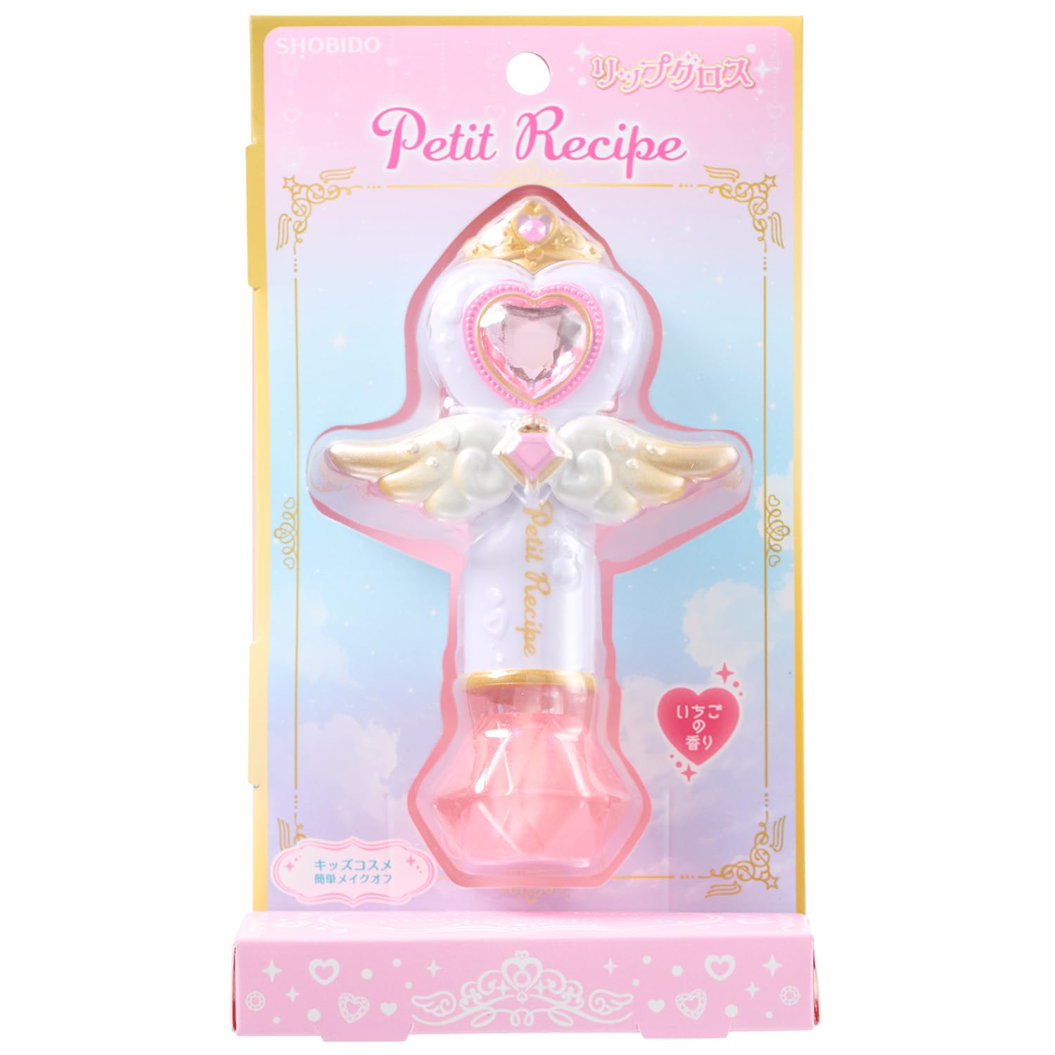 Shobido Petite Recipe Lip Gloss, Scented, PETiT Recipe, Cute, Cosmetic (White) : Beauty