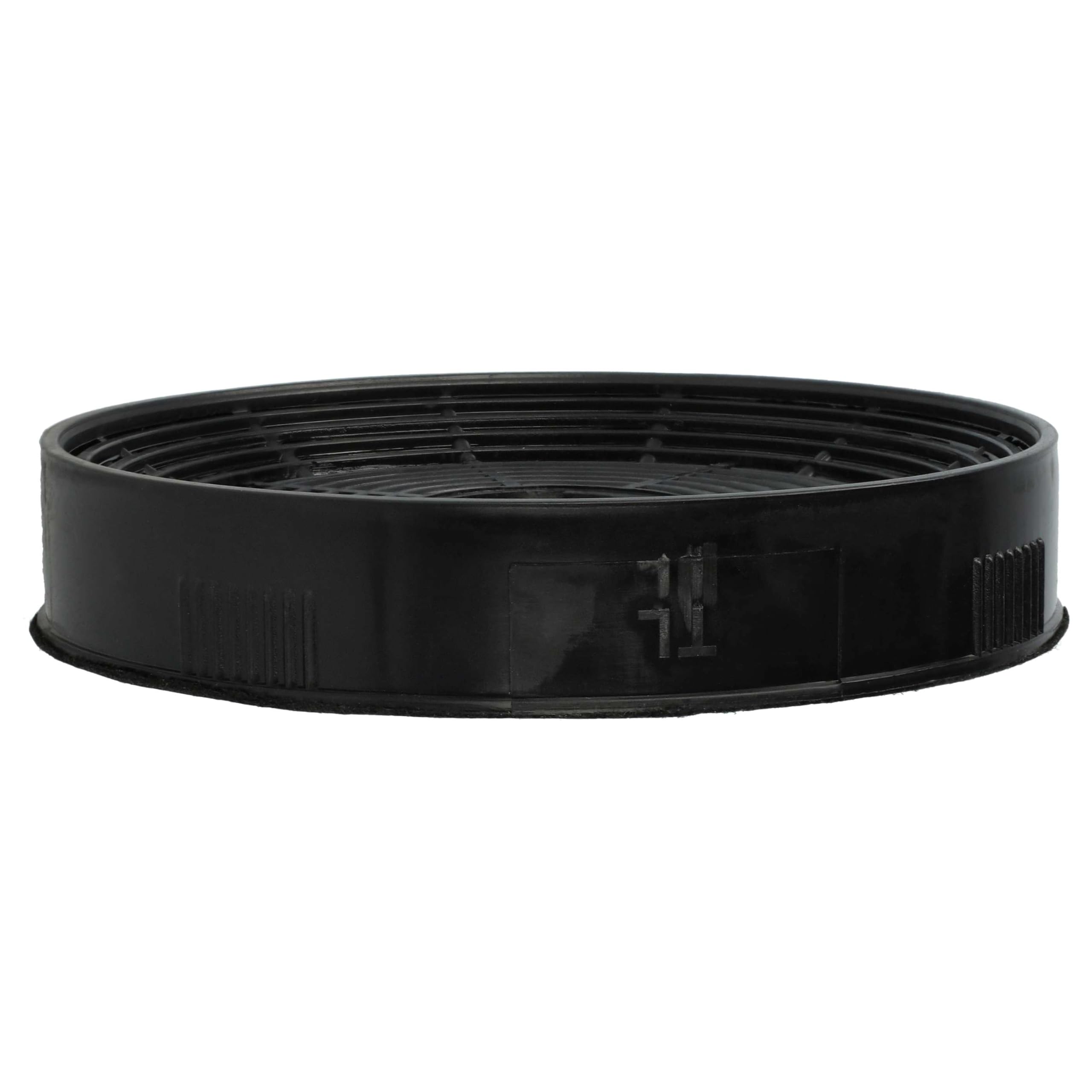 vhbw 10 x filtr z węglem aktywnym zastępuje Amica KF17130, 1160825, FWK-140 do okapów kuchennych - 14 cm