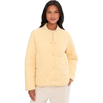 Varley Luca Quilted Jacket reed yellow