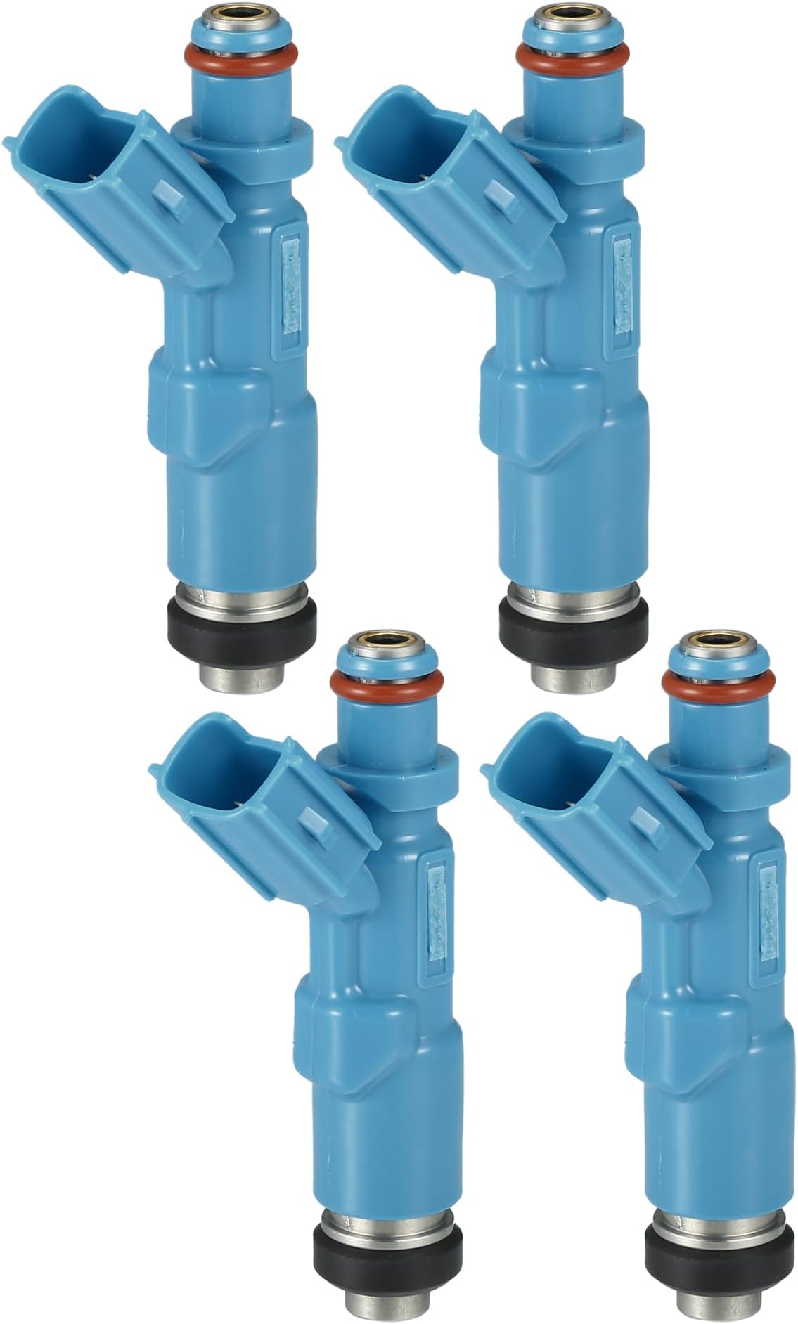 A ABSOPRO Fuel Injector No.23250-29015/23209-29015 for Toyota Yaris Vitz 1999-2005 1.0L 1.3L Blue 4 Pcs