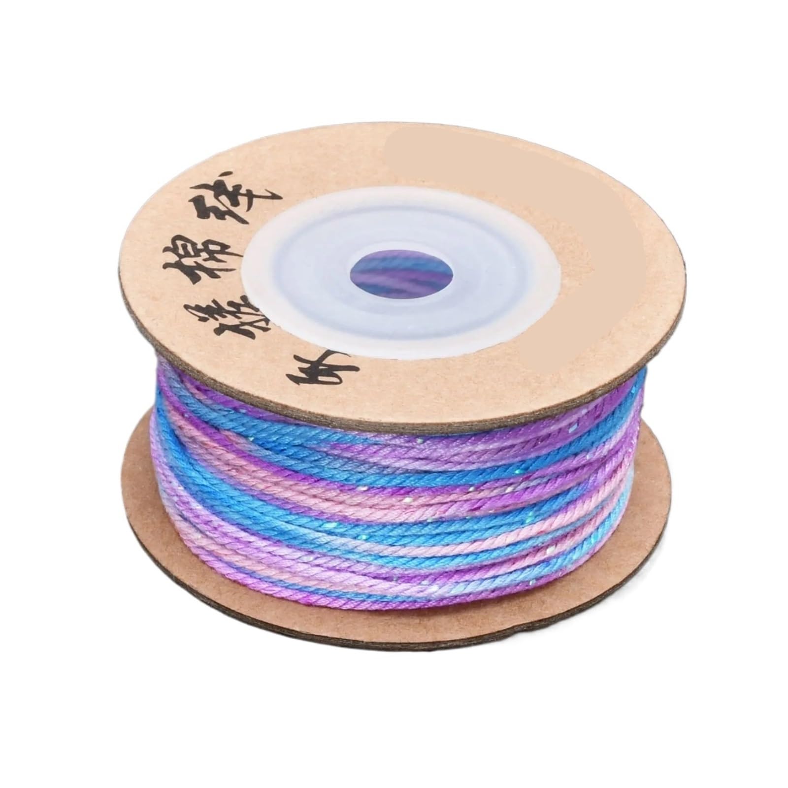 Cotton Macrame Cord 1.0/1.2mm Cotton Twisted String Cord Waxed Macrame Thread For DIY Craft Lanyard Braided Bracelet Jewelry Making(Color4,1.0mm 30m 32.8 Yards)
