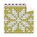 Stitching Octopus Quadrilateral Illustration Cleaning Cloth Phone Screen Glasses Cleaner 5pcs