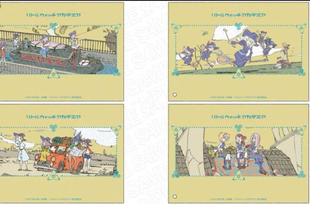 リトルウィッチアカデミア ミニアクリルアート 4種 Amazon.co.jp