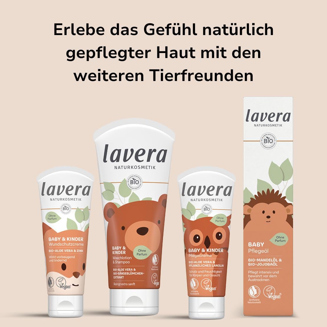 lavera Balsam do mycia niemowląt i dzieci – delikatny dla skóry – delikatne czyszczenie – bez substancji zapachowych i konserwantów – wegańskie – naturalny kosmetyk – 200 ml