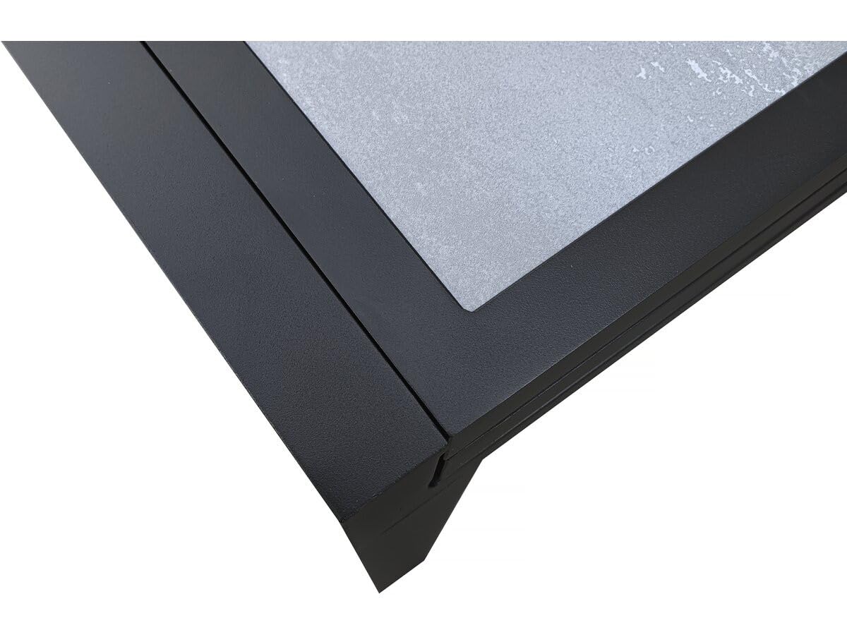 Table Jardin en Aluminium Extensible Lagos - 200/320 x 105 x 76 cm - Gris