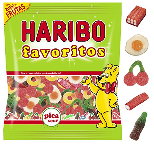 Haribo Favoritos Pica Caramelos de Goma - 275 gr